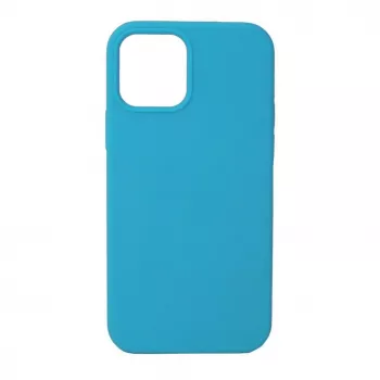 Evelatus Apple iPhone 12/12 Pro Premium Soft Touch Silikonhülle Himmelblau
