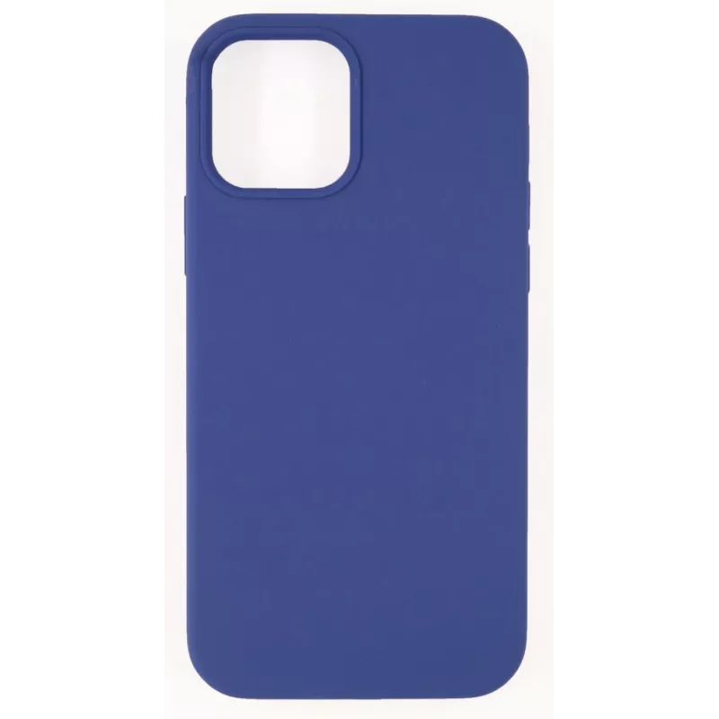 Evelatus Apple iPhone 12 Pro Max Nano Silicone Case Soft Touch TPU Blau