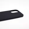 Evelatus Apple iPhone 12 Pro Max Premium Soft Touch Silikonhülle Schwarz