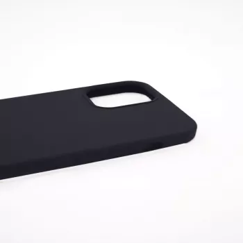 Evelatus Apple iPhone 12 Pro Max Premium Soft Touch Silikonhülle Schwarz