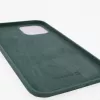 Evelatus Apple iPhone 12 Pro Max Premium Soft Touch Silikonhülle Tannengrün