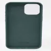 Evelatus Apple iPhone 12 Pro Max Premium Soft Touch Silikonhülle Tannengrün