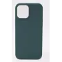 Evelatus Apple iPhone 12 Pro Max Premium Soft Touch Silikonhülle Tannengrün