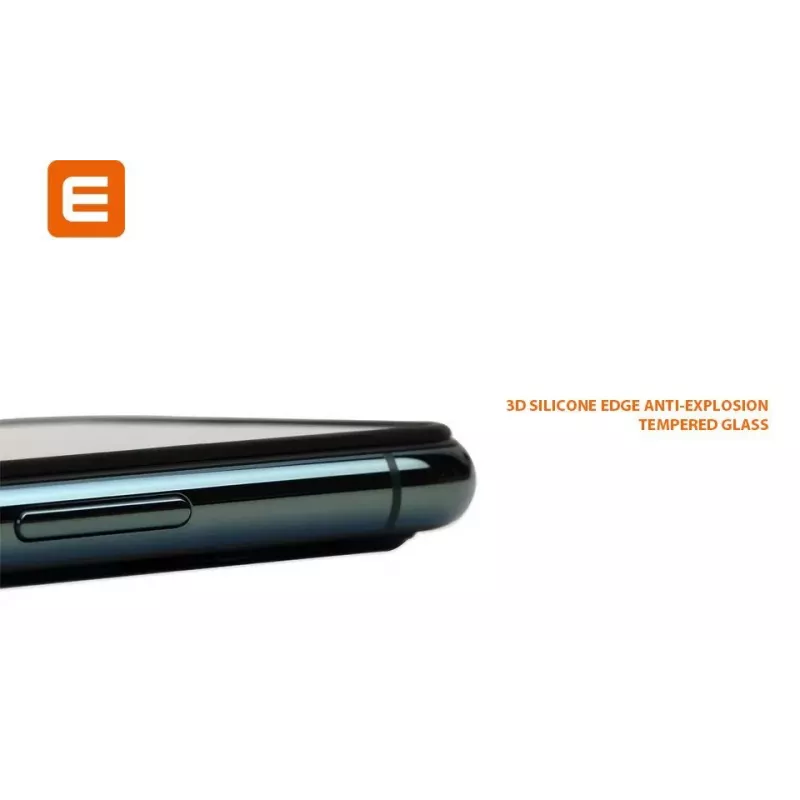 Evelatus Apple iPhone 12 Pro Max Rubber Anti-Broken 3D Glass Full Cover Japan Glue Anti-Static