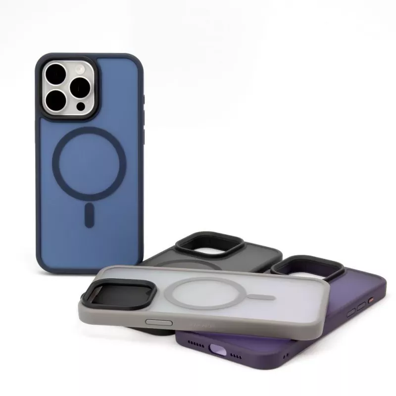 Evelatus Apple iPhone 13 Pro Max Hybrid-Hülle mit MagSafe PC+TPU Schwarz