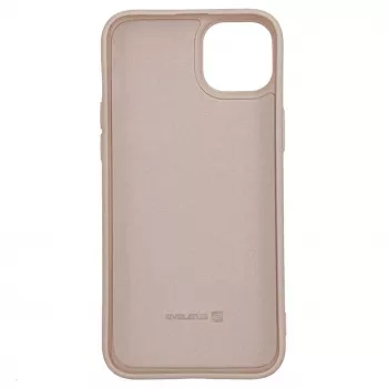 Evelatus Apple iPhone 14 6.1 Zoll Nano Silikon Hülle Soft Touch TPU Beige