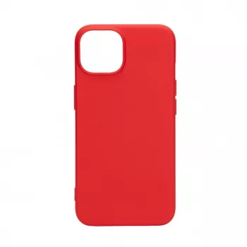 Evelatus Apple iPhone 14 6.1 Nano Silikon Hülle Soft Touch TPU Rot