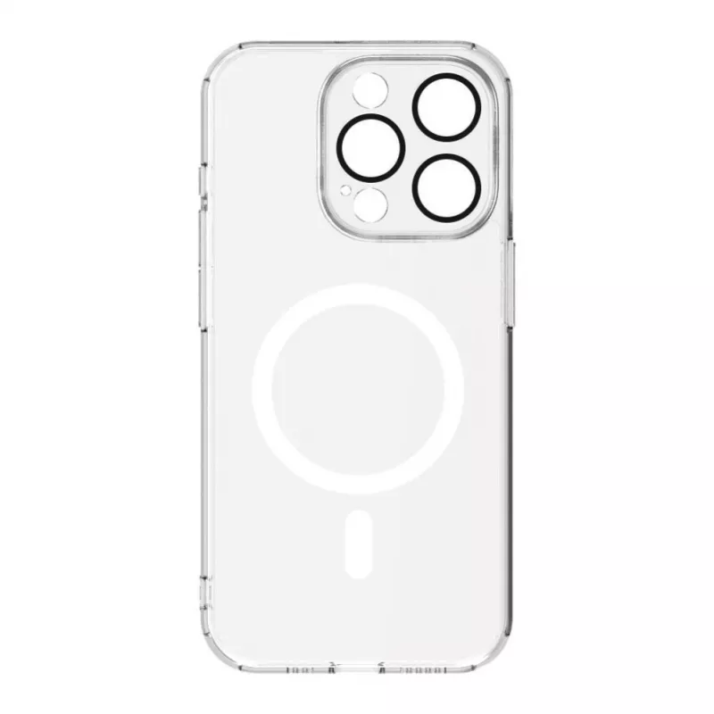Evelatus Apple iPhone 14 Pro Klarsicht-Hülle mit MagSafe und Kameraschutz Transparent