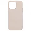 Evelatus Apple iPhone 14 Pro Max 6.7 Zoll Nano Silikon Hülle Soft Touch TPU Beige
