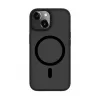 Evelatus Apple iPhone 15 Hybrid-Hülle mit MagSafe PC+TPU Schwarz