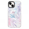 Evelatus Apple iPhone 15 PC+TPU Hülle mit MagSafe - Blumenmuster