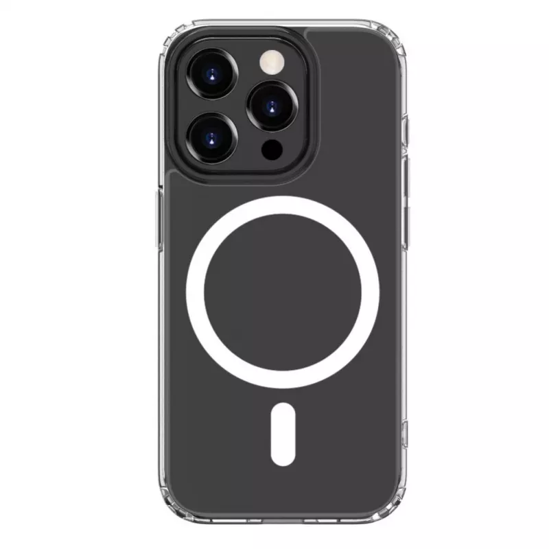 Evelatus Apple iPhone 15 Pro Klarsichthülle mit MagSafe Transparent