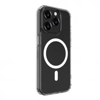 Evelatus Apple iPhone 15 Pro Klarsichthülle mit MagSafe Transparent