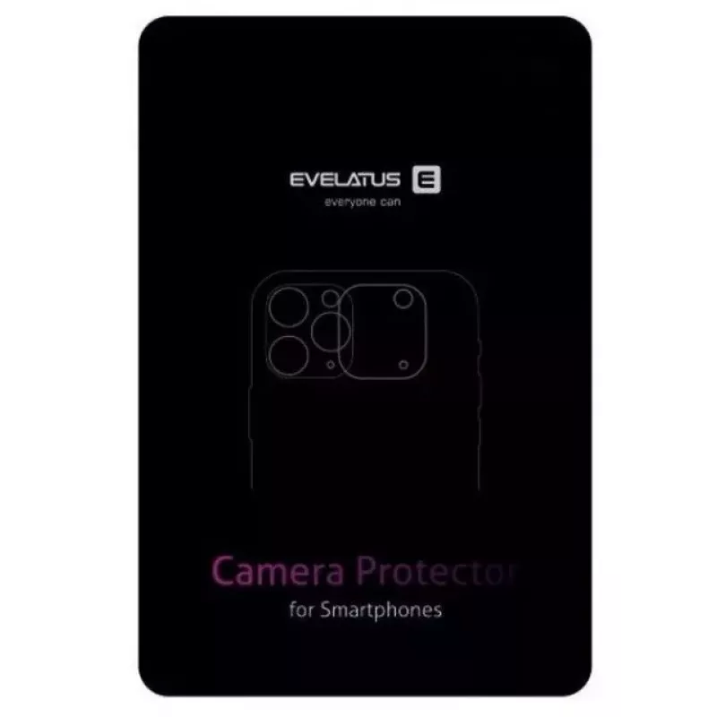 Evelatus Apple iPhone 15 Pro Full Camera Lens Protector Armor Clear