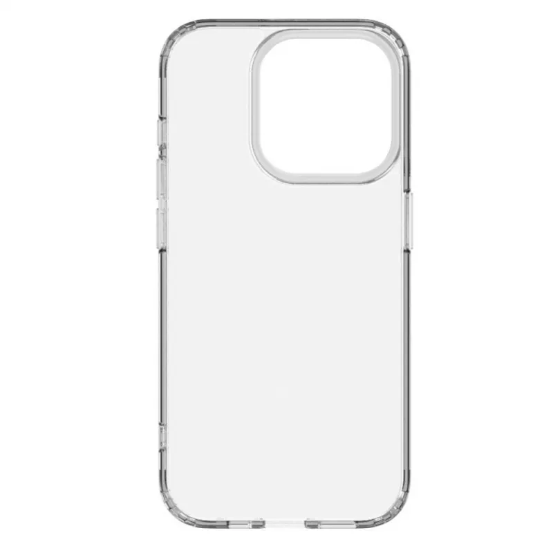 Evelatus Apple iPhone 15 Pro Militär-Schockfest Silikonhülle TPU Transparent