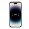 Evelatus Apple iPhone 15 Pro Militär-Schockfest Silikonhülle TPU Transparent