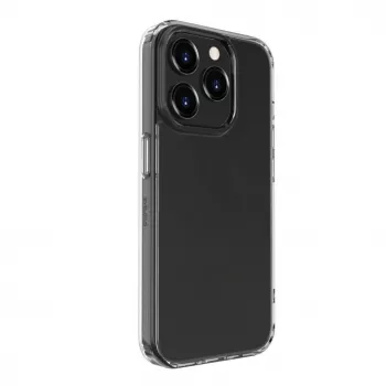Evelatus Apple iPhone 15 Pro Militär-Schockfest Silikonhülle TPU Transparent