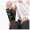Evelatus Apple iPhone 15 Pro PC-Hülle Custom Print Marble Dark Green