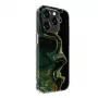 Evelatus Apple iPhone 15 Pro PC-Hülle Custom Print Marble Dark Green
