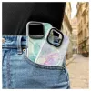 Evelatus Apple iPhone 15 Pro PC+TPU Hülle mit MagSafe – Marmor Lila