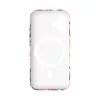 Evelatus Apple iPhone 16 Slim Shell mit MagSafe Custom Flower Red Print