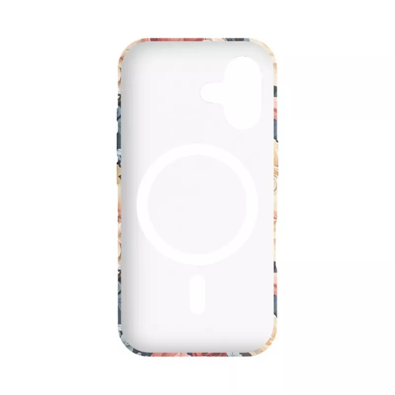 Evelatus Apple iPhone 16 Slim Shell mit MagSafe Custom Flower Red Print