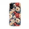 Evelatus Apple iPhone 16 Slim Shell mit MagSafe Custom Flower Red Print