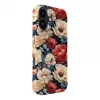 Evelatus Apple iPhone 16 Slim Shell mit MagSafe Custom Flower Red Print