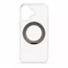 Evelatus Apple iPhone 17 Hybrid-Hülle mit MagSafe PC+TPU 360 Metallständer Transparent