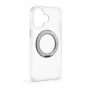 Evelatus Apple iPhone 17 Hybrid-Hülle mit MagSafe PC+TPU 360 Metallständer Transparent