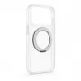 Evelatus Apple iPhone 17 Pro Hybrid-Hülle mit MagSafe PC+TPU 360° Metallständer Transparent