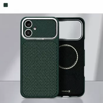 Evelatus Apple iPhone 18 Pro Carbon Premium Edition MagSafe Hülle Grün