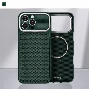 Evelatus Apple iPhone 18 Pro Max Carbon Premium Edition MagSafe Hülle Grün