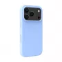 Evelatus Apple iPhone 18 Pro Max Premium MagSafe Soft Touch Silikonhülle Blau