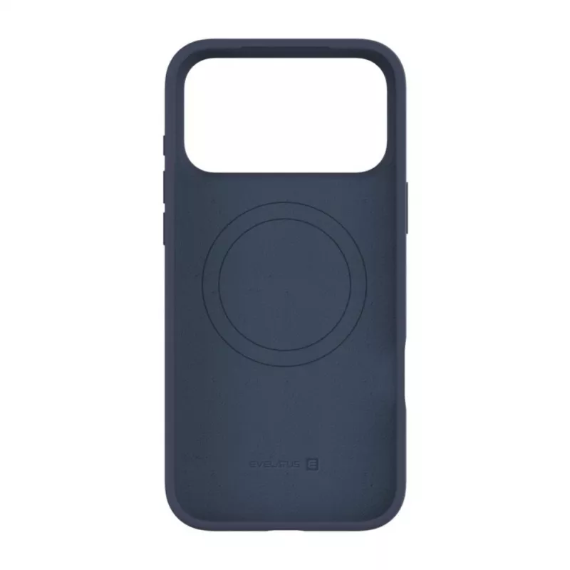 Evelatus Apple iPhone 18 Pro Max Premium MagSafe Soft Touch Silikonhülle Dunkelblau