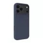 Evelatus Apple iPhone 18 Pro Max Premium MagSafe Soft Touch Silikonhülle Dunkelblau