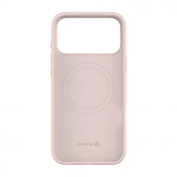 Evelatus Apple iPhone 18 Pro Max Premium MagSafe Soft Touch Silikonhülle Pink Sand