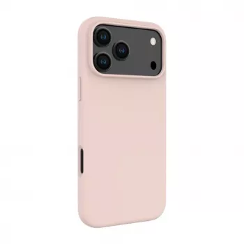 Evelatus Apple iPhone 18 Pro Max Premium MagSafe Soft Touch Silikonhülle Pink Sand