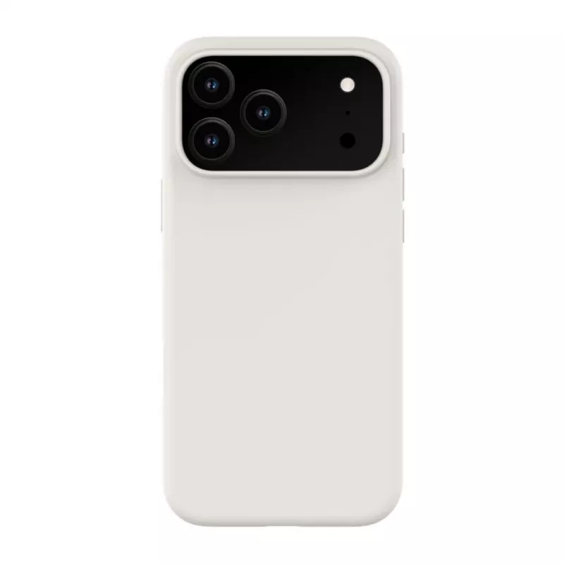Evelatus Apple iPhone 18 Pro Max Premium MagSafe Soft Touch Silikonhülle Silber