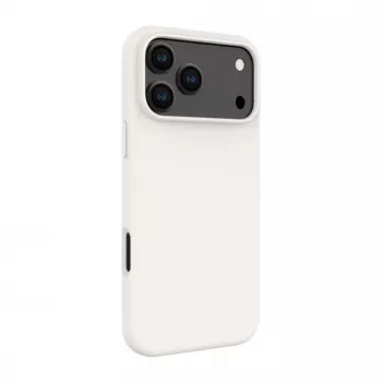 Evelatus Apple iPhone 18 Pro Max Premium MagSafe Soft Touch Silikonhülle Silber