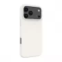 Evelatus Apple iPhone 18 Pro Max Premium MagSafe Soft Touch Silikonhülle Silber
