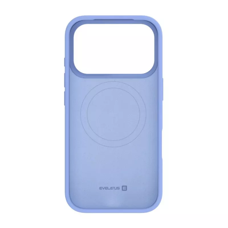 Evelatus Apple iPhone 18 Pro Premium MagSafe Soft Touch Silikonhülle Blau