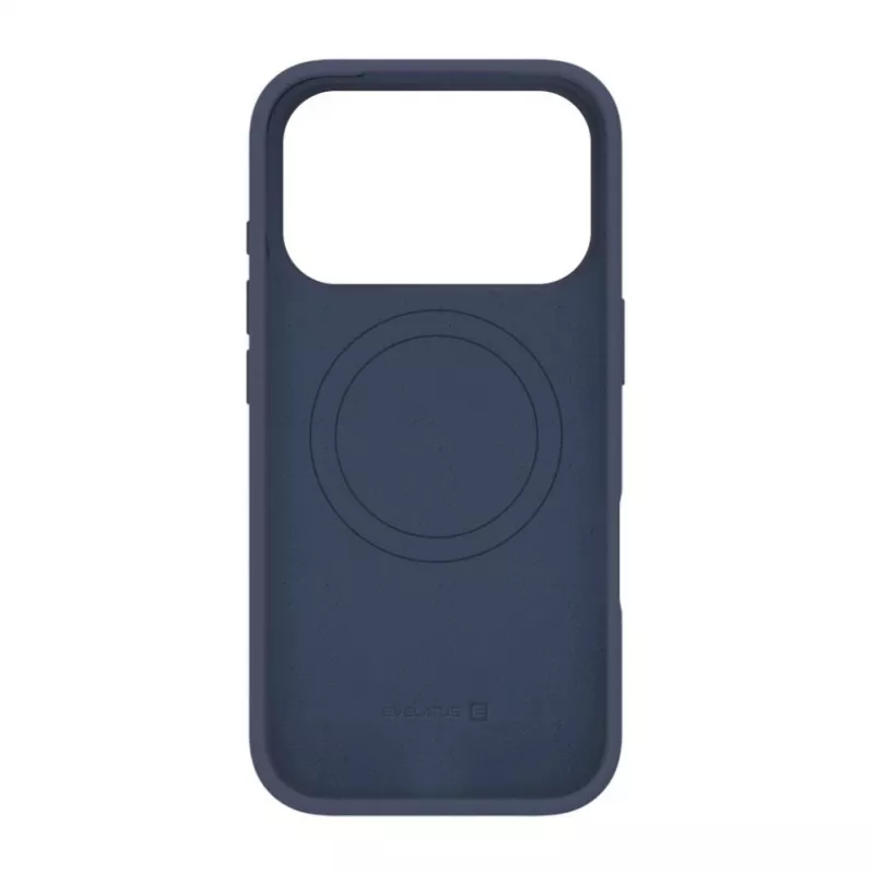 Evelatus Apple iPhone 18 Pro Premium MagSafe Soft Touch Silikonhülle Dunkelblau