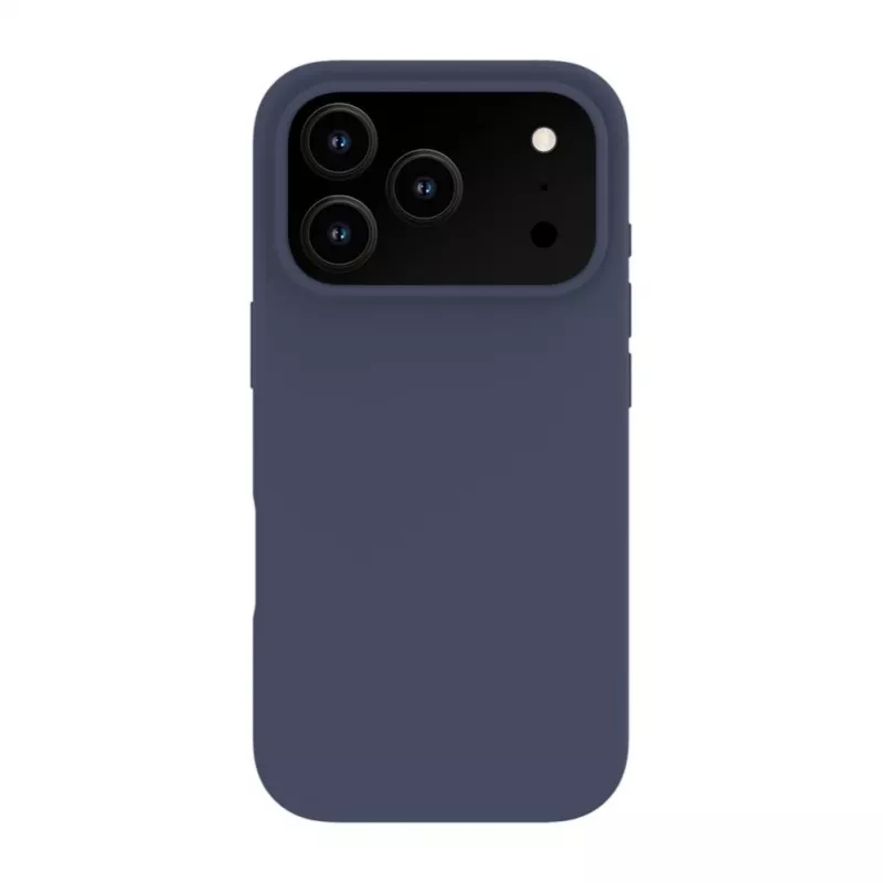 Evelatus Apple iPhone 18 Pro Premium MagSafe Soft Touch Silikonhülle Dunkelblau
