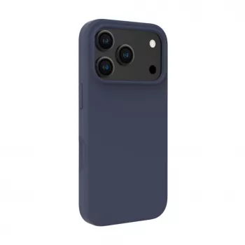 Evelatus Apple iPhone 18 Pro Premium MagSafe Soft Touch Silikonhülle Dunkelblau