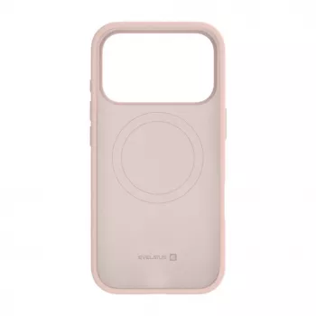 Evelatus Apple iPhone 18 Pro Premium MagSafe Soft Touch Silikonhülle Pink Sand