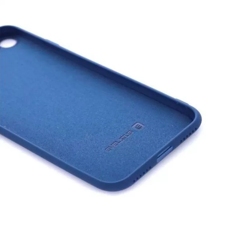 Evelatus Apple iPhone 7/8/SE2020/SE2022 Nano-Silikon-Hülle Soft Touch TPU Blau