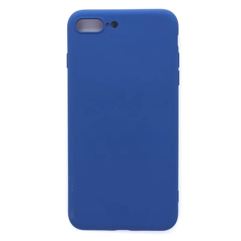 Evelatus Apple iPhone 7 Plus / 8 Plus Nano Silicone Case Soft Touch TPU Blau