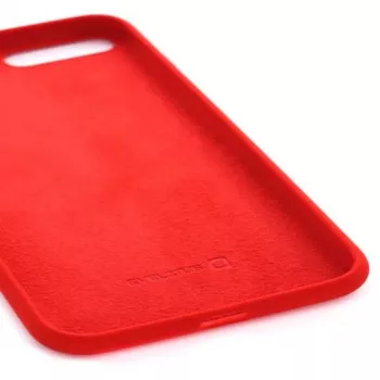 Evelatus Apple iPhone 7 Plus/8 Plus Premium Soft Touch Silikonhülle Rot