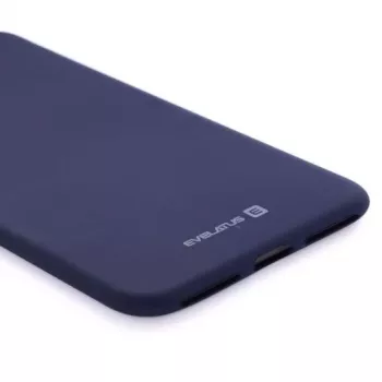 Evelatus Apple iPhone 7 Plus/8 Plus Silikonhülle Mitternachtsblau